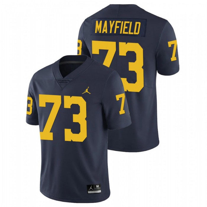 Jalen Mayfield Michigan Wolverines Limited Navy College Football Jersey