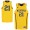Michigan Wolverines #21 Maize Basketball For Men Jersey
