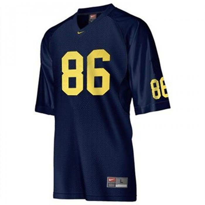 Michigan Wolverines #86 Mario Manningham Blue Football Youth Jersey
