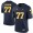 Michigan Wolverines Taylor Lewan Navy Blue College Football Jersey