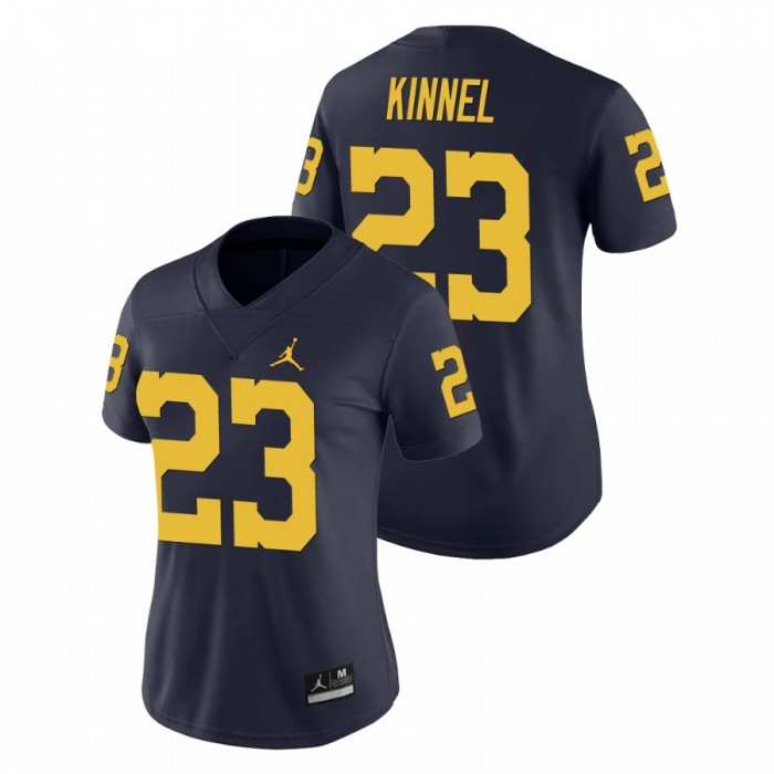 Michigan Wolverines Tyree Kinnel Game College Football Jersey Women's Navy