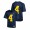 Youth Michigan Wolverines Navy Untouchable Football Jersey