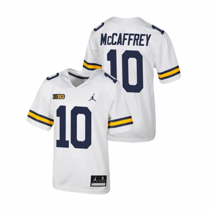 Michigan Wolverines Dylan McCaffrey Untouchable Football Jersey Youth White