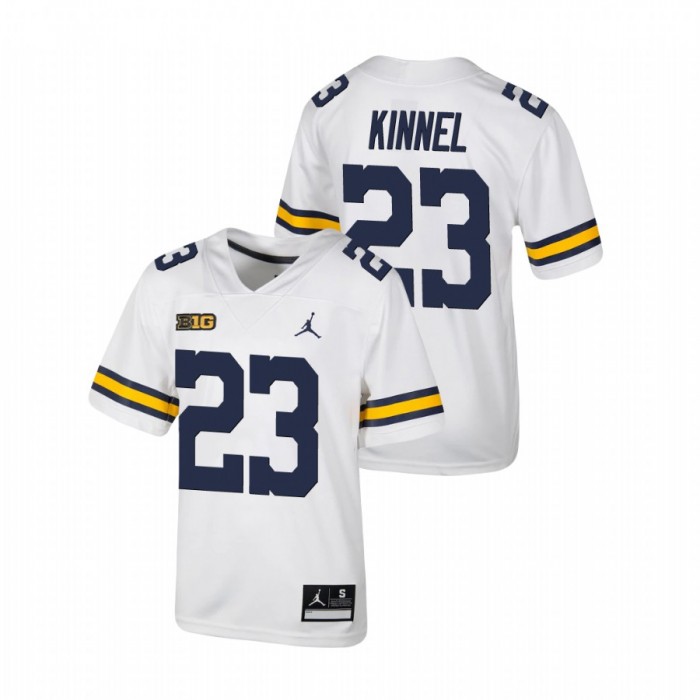 Michigan Wolverines Tyree Kinnel Untouchable Football Jersey Youth White