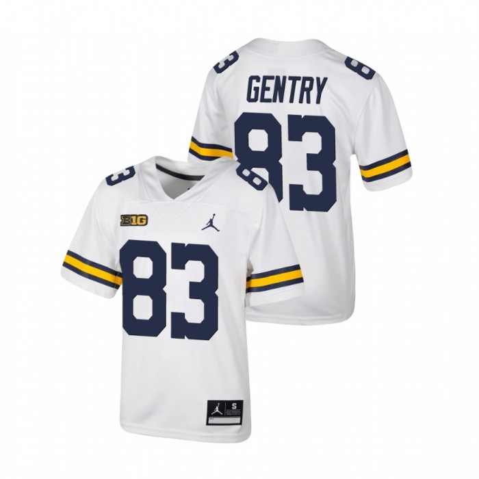 Michigan Wolverines Zach Gentry Untouchable Football Jersey Youth White
