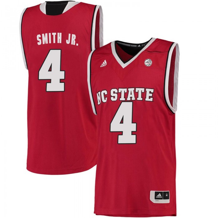 Male Dennis Smith Jr. North Carolina State Wolfpack Red ACC College Basketball Limited Jersey