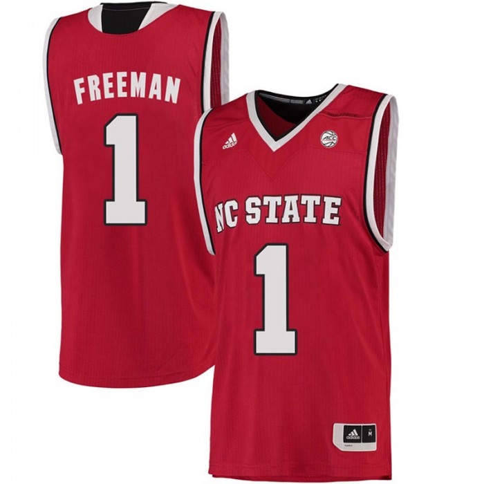 Male Lennard Freeman North Carolina State Wolfpack Red ACC College Basketball Limited Jersey