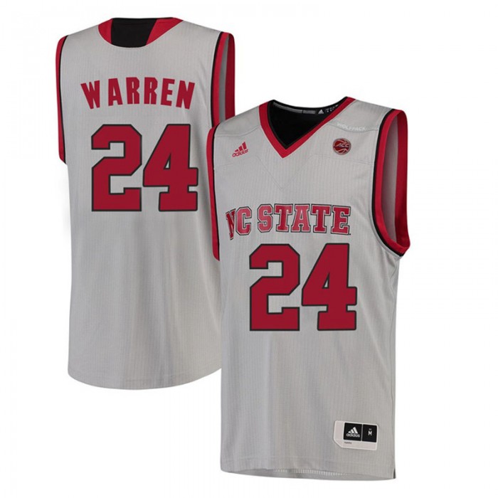 Male TJ Warren North Carolina State Wolfpack White ACC College Basketball Limited Jersey