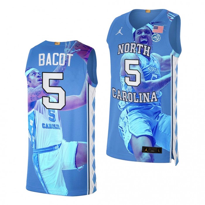 Armando Bacot 2022 March Madness Highlights Fashion Edition Jersey-Blue