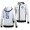 North Carolina Tar Heels Armando Bacot Hoodie 2022 March Madness Final Four White Showtime Full-Zip Jacket