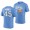 Brady Manek North Carolina Tar Heels 2022 March Madness Final Four Banners T-Shirt Blue #45