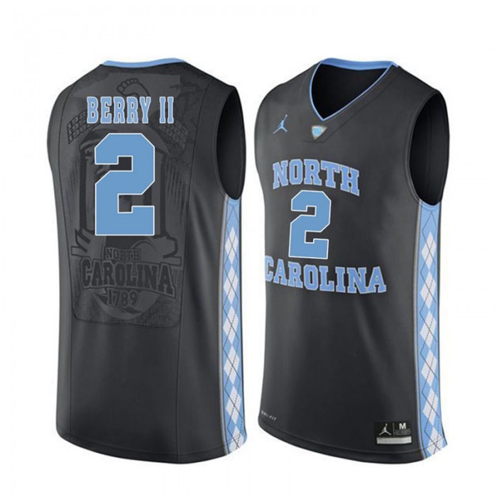 Male North Carolina Tar Heels #2 Joel Berry II Black College Basketball Jersey