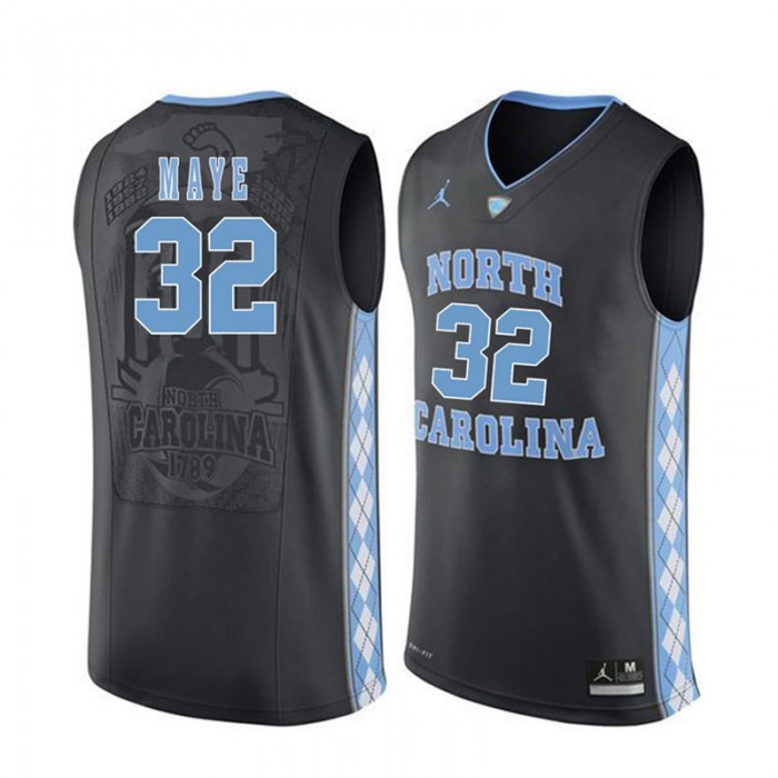 Male North Carolina Tar Heels #32 Luke Maye White College Basketball Jersey