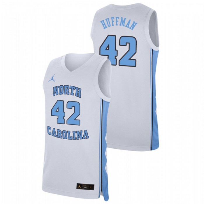 North Carolina Tar Heels Replica Brandon Huffman College Basketball Jersey White For Men