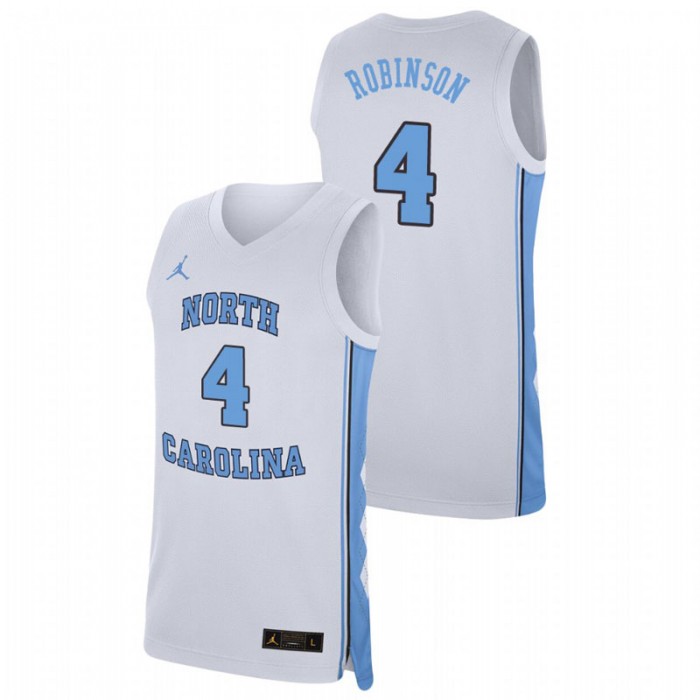 North Carolina Tar Heels Replica Brandon Robinson College Basketball Jersey White For Men