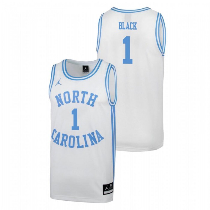 North Carolina Tar Heels College Basketball White Leaky Black March Madness Jersey For Men