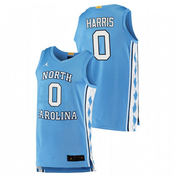 North Carolina Tar Heels Authentic Anthony Harris College Basketball Jersey Blue Men