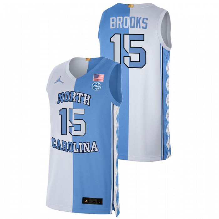 North Carolina Tar Heels Split Edition Garrison Brooks Special Jersey Blue White Men