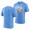 North Carolina Tar Heels 2022 NCAA March Madness Final Four Blue Banners Triblend T-Shirt Men