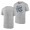 North Carolina Tar Heels 2022 NCAA March Madness Final Four Gray Time Out T-Shirt Men