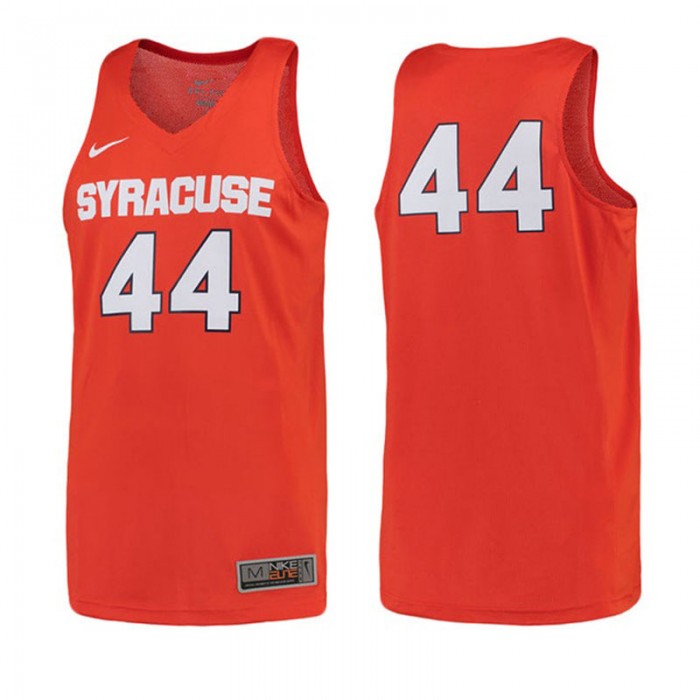 Male Syracuse Orange #44 Orange Performance Basketball Jersey