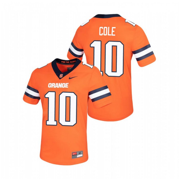 Adrian Cole Syracuse Orange Untouchable Orange Game Jersey