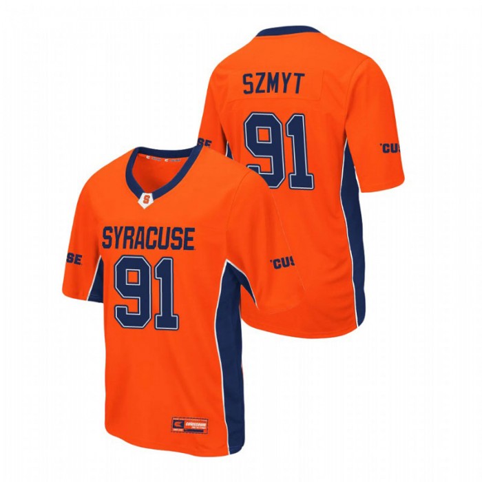 Andre Szmyt Syracuse Orange Max Power Football Orange Jersey For Men