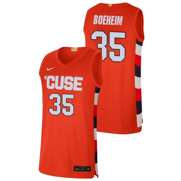 Syracuse Orange Buddy Boeheim Jersey College Baketball Orange Alumni Limited For Men