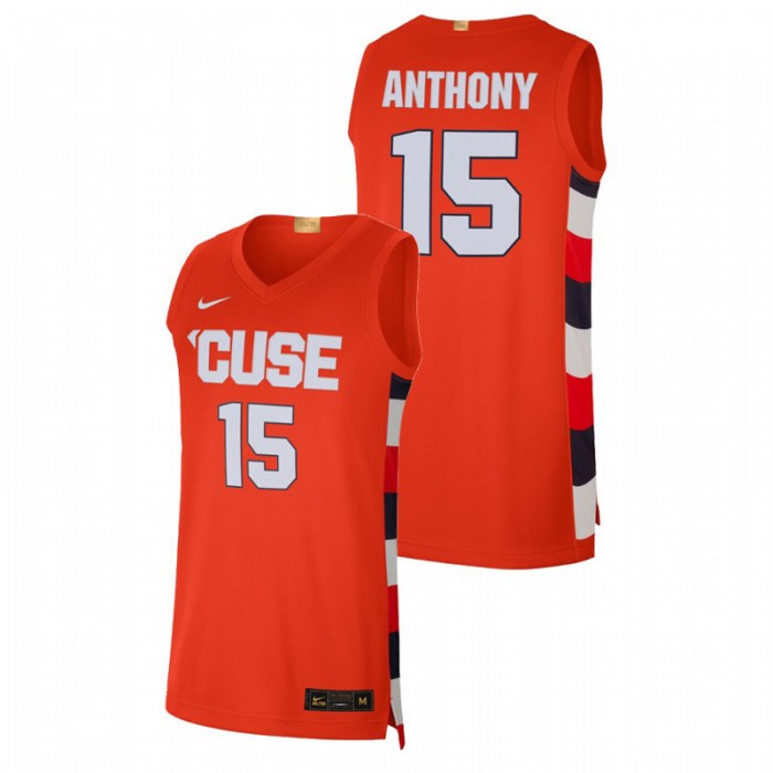 Carmelo Anthony Syracuse Orange Alumni Limited Basketball Orange Jersey For Men