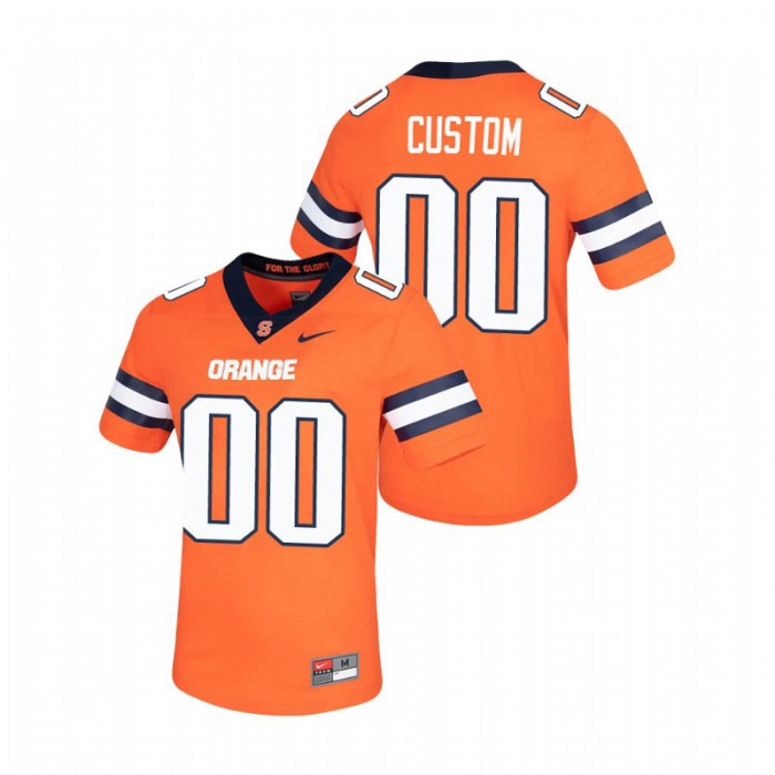 Custom Syracuse Orange Untouchable Orange Game Jersey