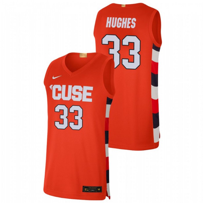 Syracuse Orange Elijah Hughes Jersey College Baketball Orange Alumni Limited For Men