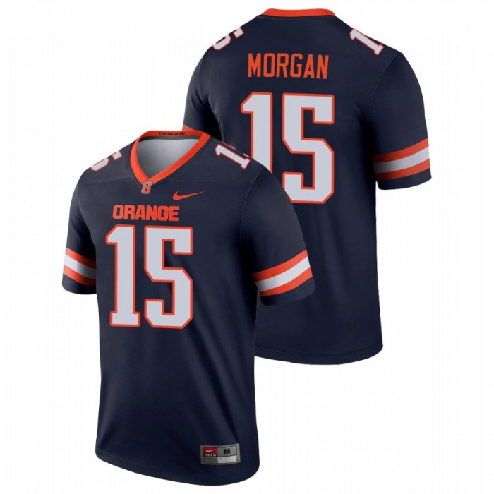 JaCobian Morgan Syracuse Orange Legend Navy Jersey For Men