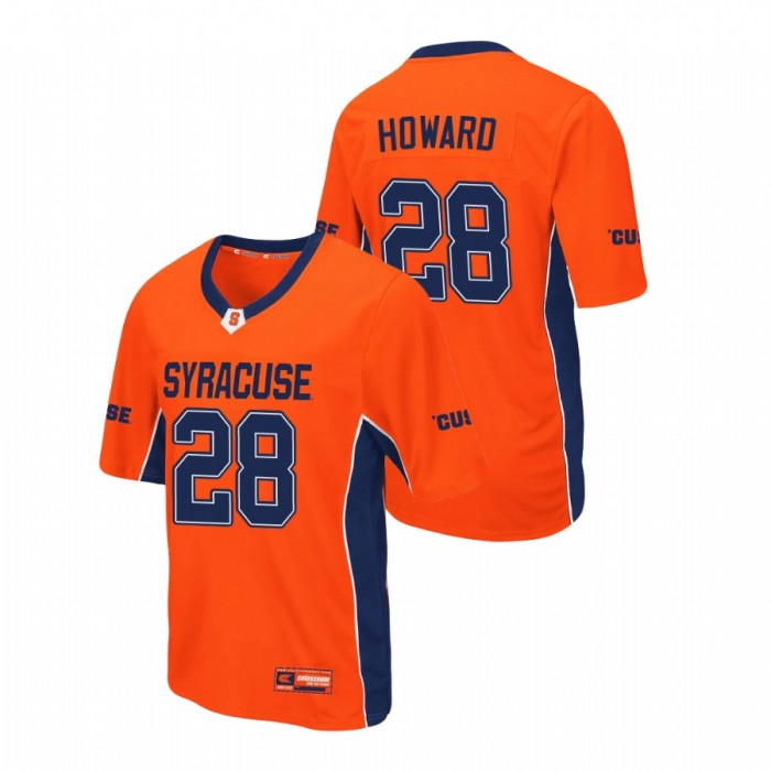 Jarveon Howard Syracuse Orange Max Power Football Orange Jersey For Men