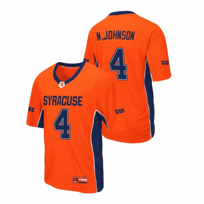 Nykeim Johnson Syracuse Orange Max Power Football Orange Jersey For Men