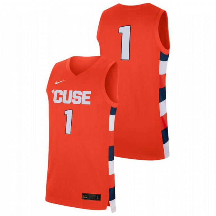 Men's Syracuse Orange Orange Nike Replica Jersey