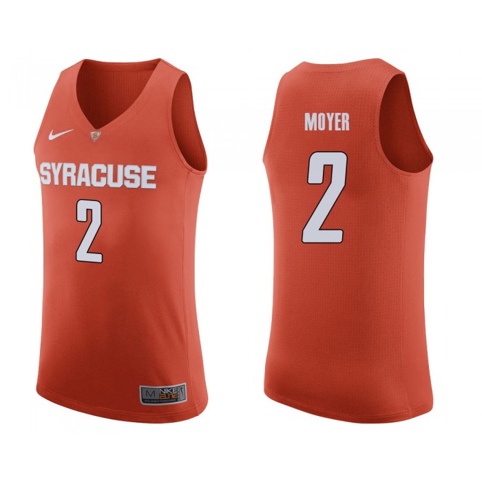 Matthew Moyer Orange College Basketball Syracuse Orange Jersey