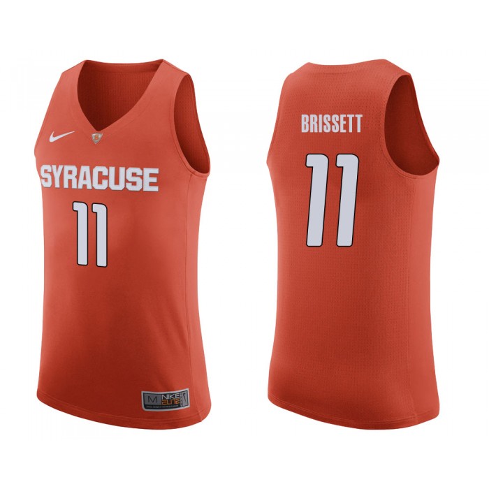Oshae Brissett Orange College Basketball Syracuse Orange Jersey