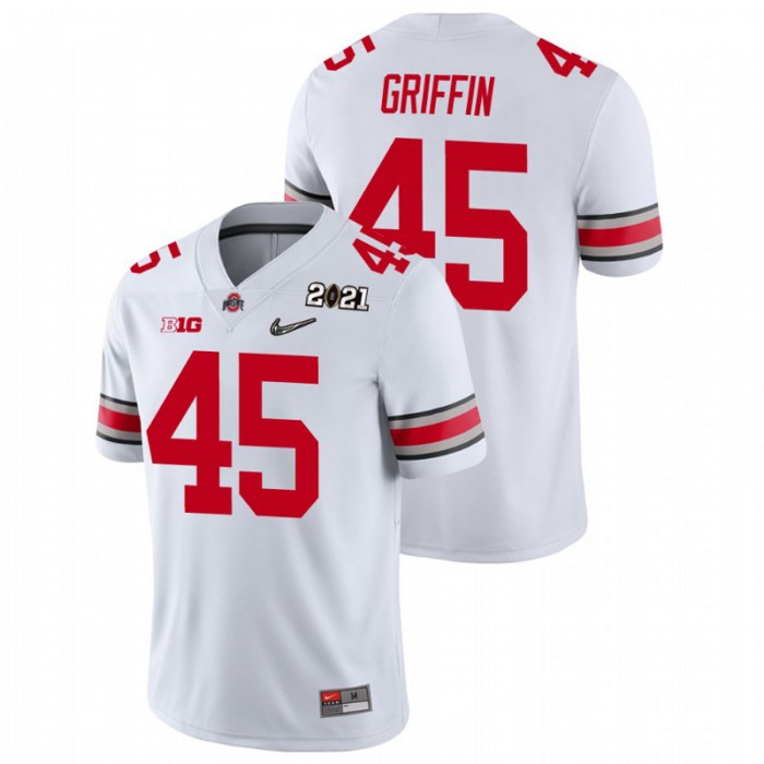 Ohio State Buckeyes Archie Griffin 2021 National Championship Jersey For Men White