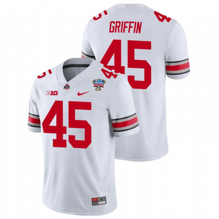 Archie Griffin Ohio State Buckeyes 2021 Sugar Bowl White College Football Jersey