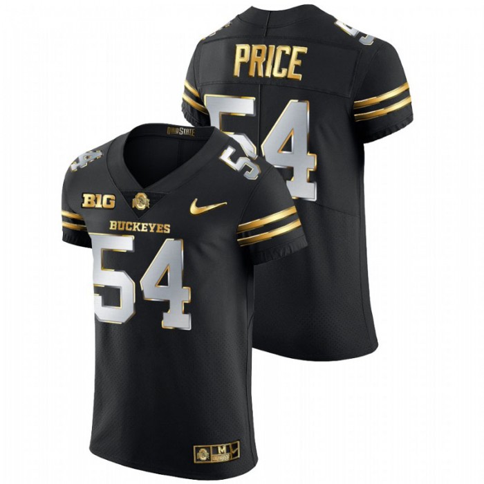 Billy Price Ohio State Buckeyes Golden Edition Black Authentic Jersey