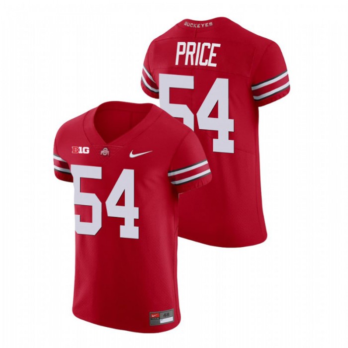 Ohio State Buckeyes Billy Price College Football V-Neck Jersey For Men Scarlet