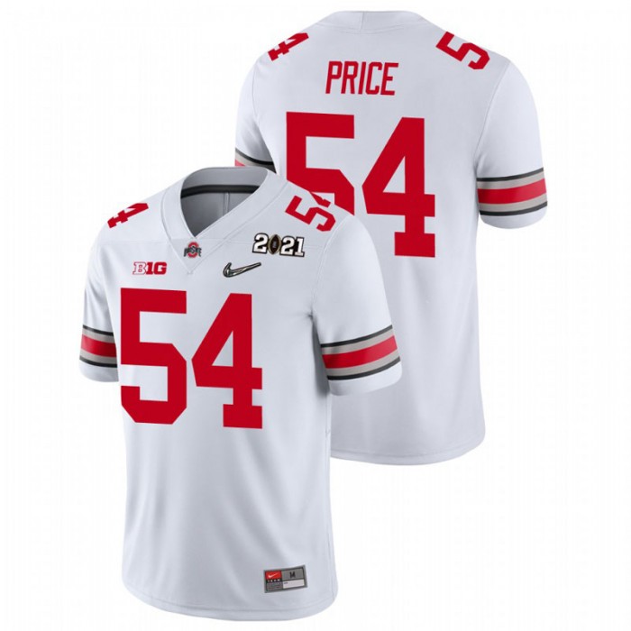 Ohio State Buckeyes Billy Price 2021 National Championship Jersey For Men White