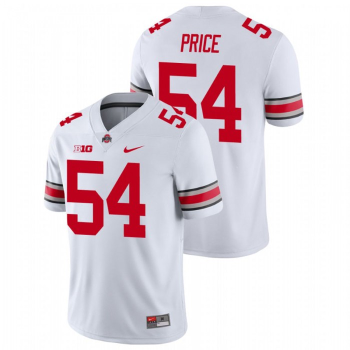 Billy Price Ohio State Buckeyes College Football White Game Jersey