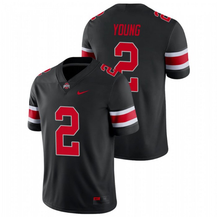 Chase Young Ohio State Buckeyes College Football Black Alternate Game Jersey
