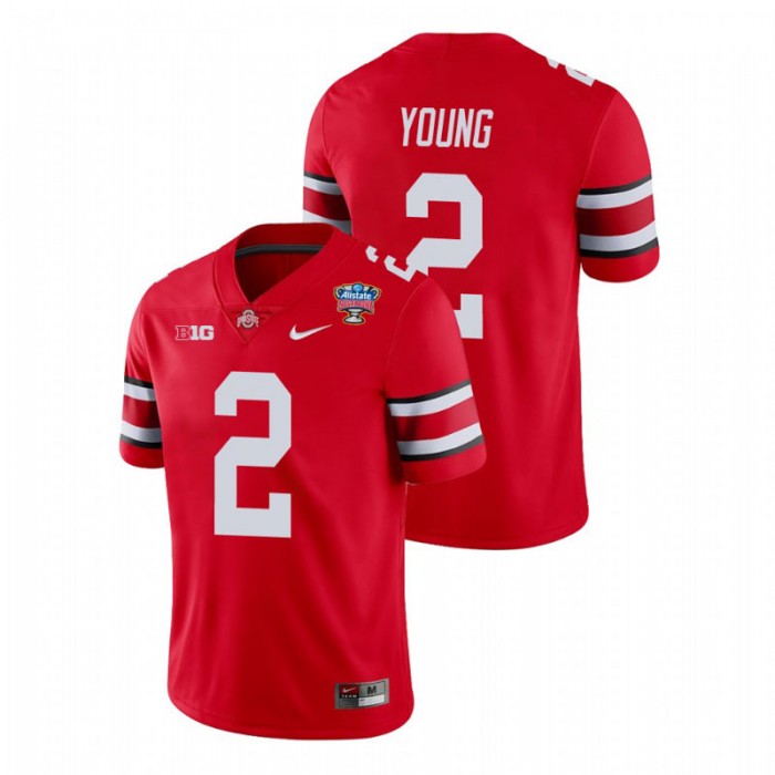 Chase Young Ohio State Buckeyes 2021 Sugar Bowl Scarlet College Football Jersey