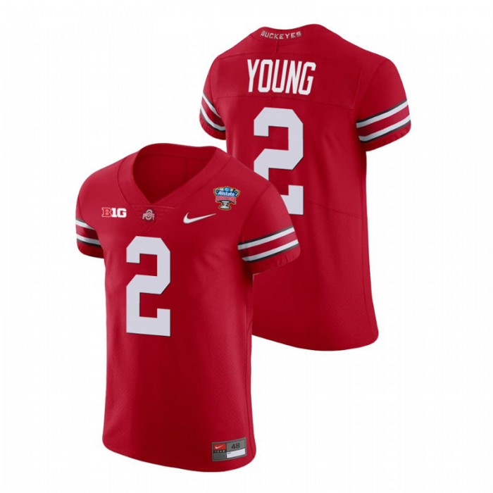 Ohio State Buckeyes Chase Young 2021 Sugar Bowl Football Jersey For Men Scarlet