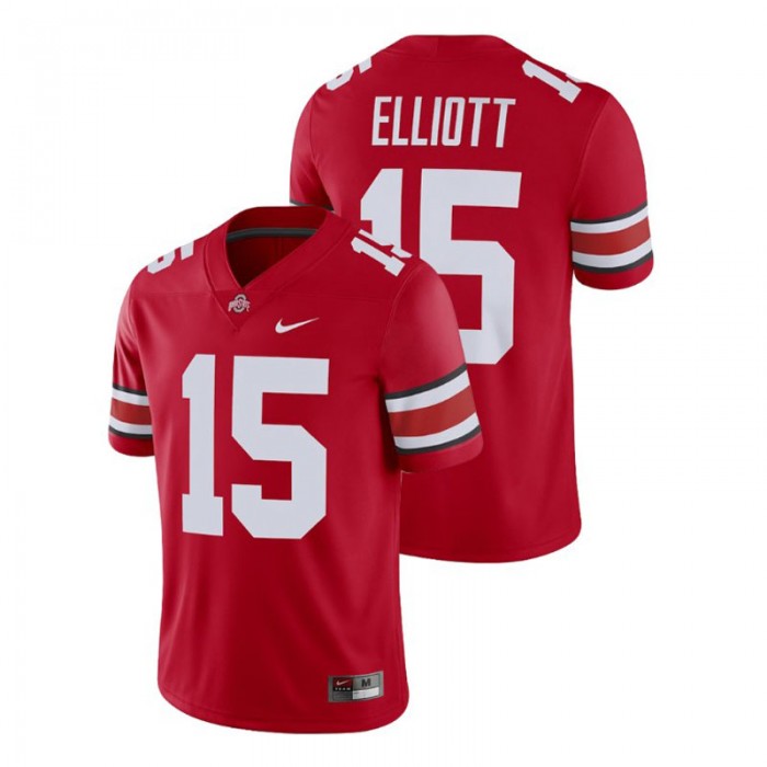 Ezekiel Elliott For Men Ohio State Buckeyes Scarlet Alumni Football Game Player Jersey