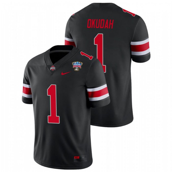 Ohio State Buckeyes Jeff Okudah 2021 Sugar Bowl College Football Jersey For Men Black