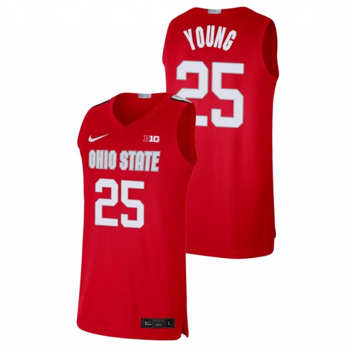Ohio State Buckeyes Kyle Young Alumni Limited Basketball Jersey Scarlet For Men
