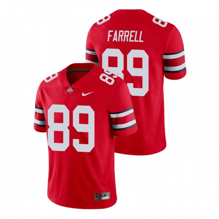 Ohio State Buckeyes Luke Farrell College Football Game Jersey For Men Scarlet